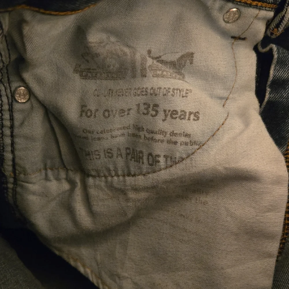 Mens Vintage Levi's 505 Jeans Tagged 32x30 - Picture 12 of 13